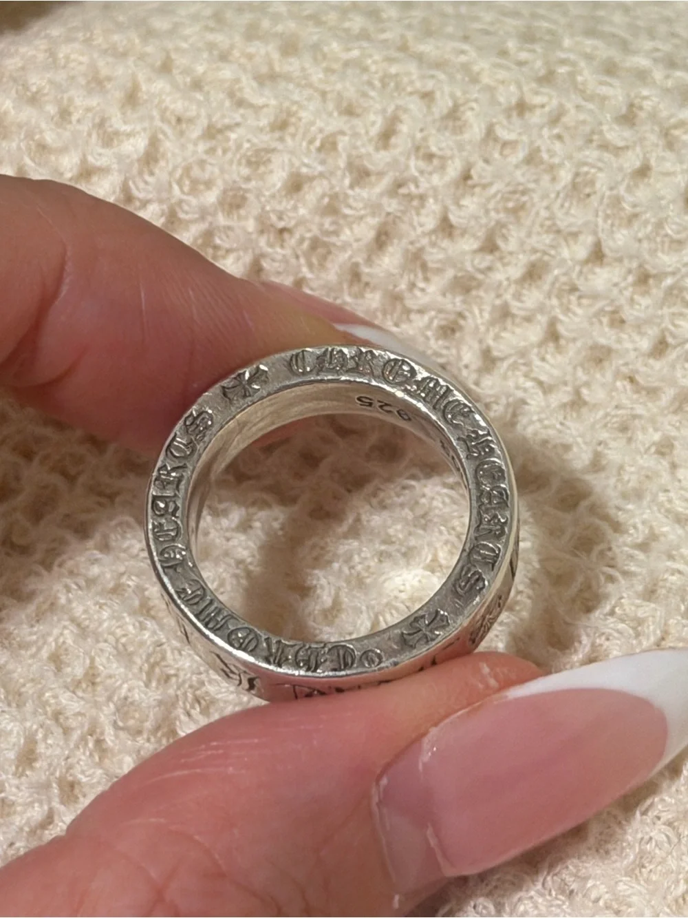 Chrome Hearts F**K YOU Ring